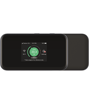 zte hypermobile 5g MU5001 navyblue vorne und hinten