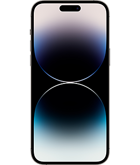apple iphone 14 pro max space schwarz vorne