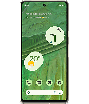 google pixel 7 gruen vorne