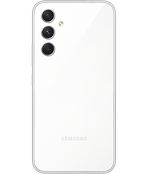 samsung galaxy a54 awesome white hinten