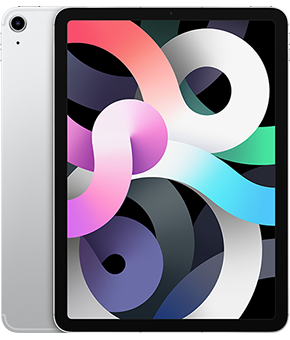 apple 10 9 ipad air wifi cellular silver position 2