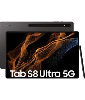 samsung galaxy tab s8 ultra 5g graphite vorne
