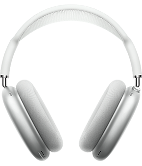 apple airpods max silber vorne