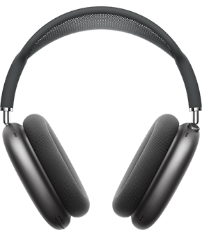 apple airpods max spacegrau vorne